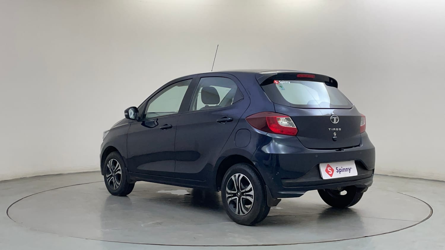 Used 2023 Tata Tiago XTA Petrol Automatic exterior LEFT REAR CORNER VIEW