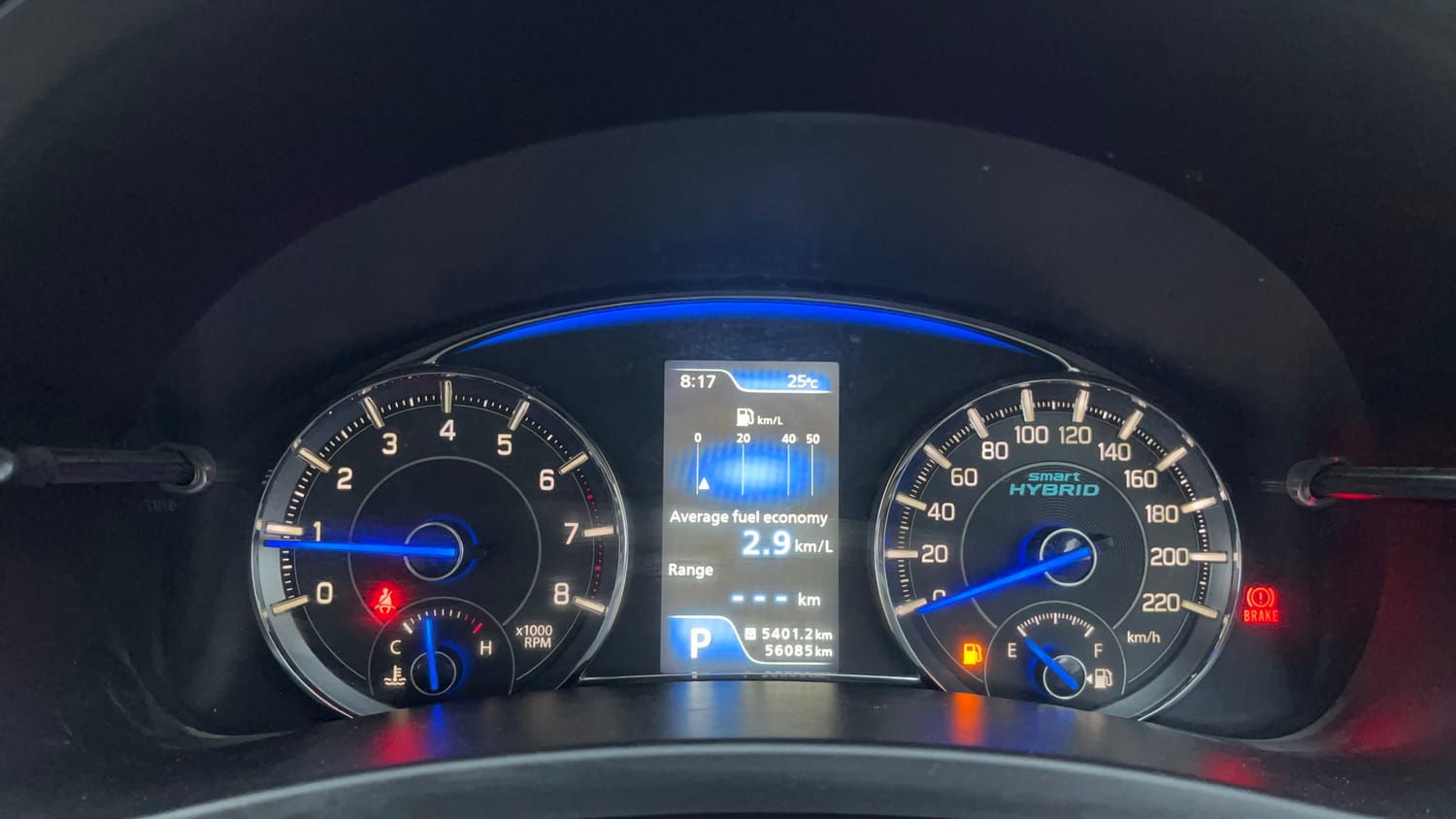 Used 2018 Maruti Suzuki Ciaz Alpha Hybrid 1.5 AT Petrol Automatic interior CLUSTERMETER VIEW