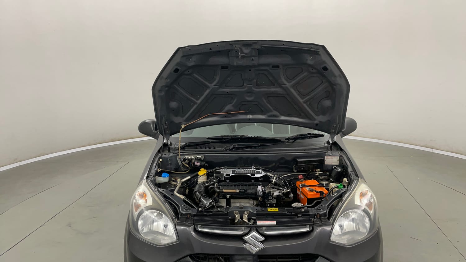 Used 2016 Maruti Suzuki Alto 800 Lxi Petrol Manual engine ENGINE & BONNET OPEN FRONT VIEW