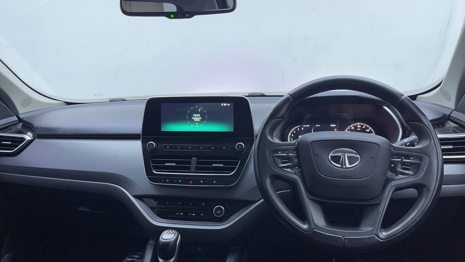Used 2021 Tata Harrier XZA Plus Dark Edition Diesel Automatic interior DASHBOARD VIEW