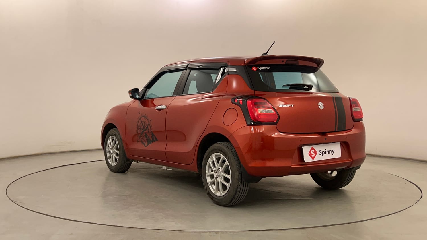 Used 2020 Maruti Suzuki Swift ZXi Petrol Manual exterior LEFT REAR CORNER VIEW