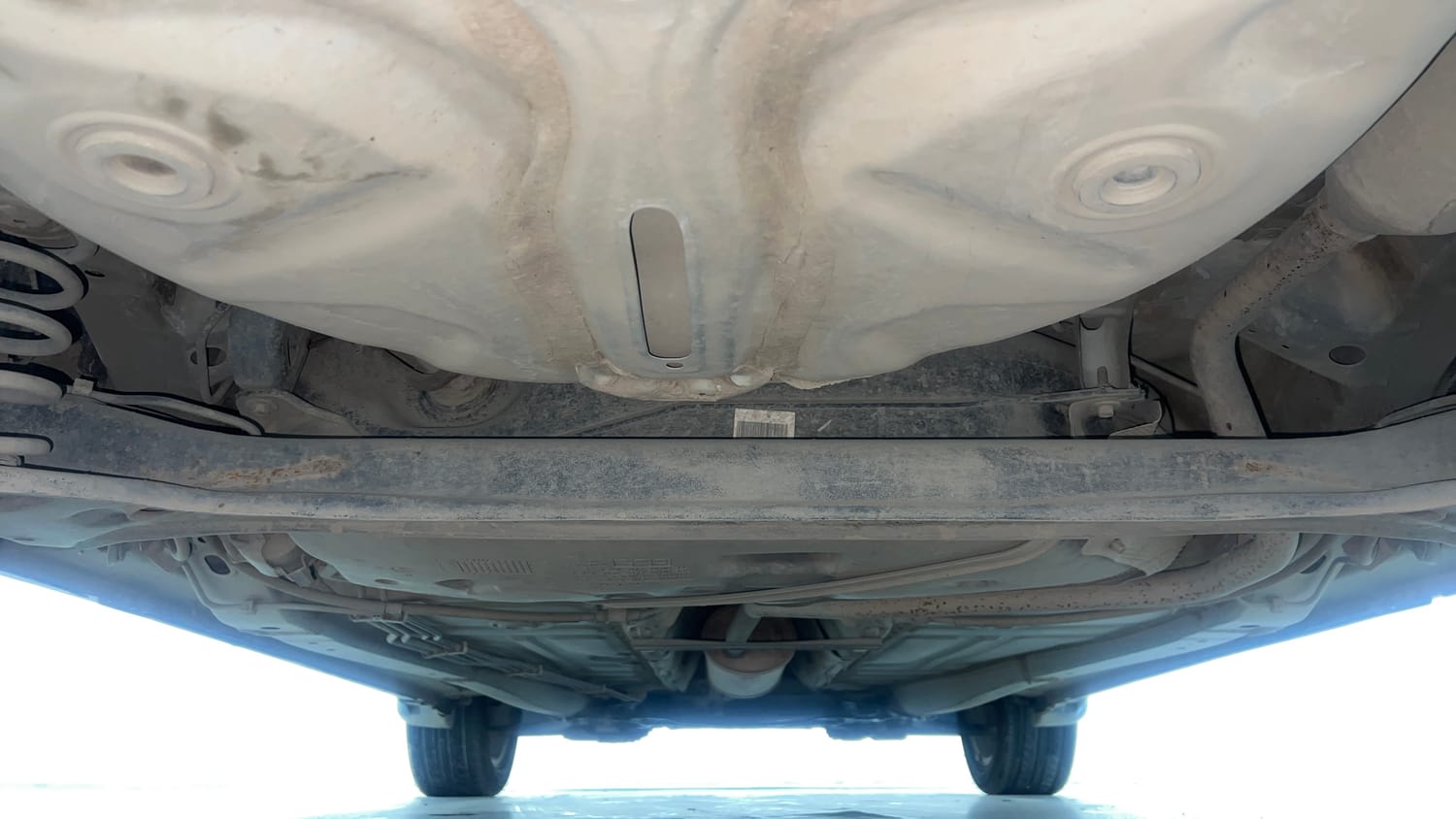 Used 2018 Maruti Suzuki Baleno Zeta 1.2 Petrol Manual extra REAR UNDERBODY VIEW (TAKEN FROM REAR)