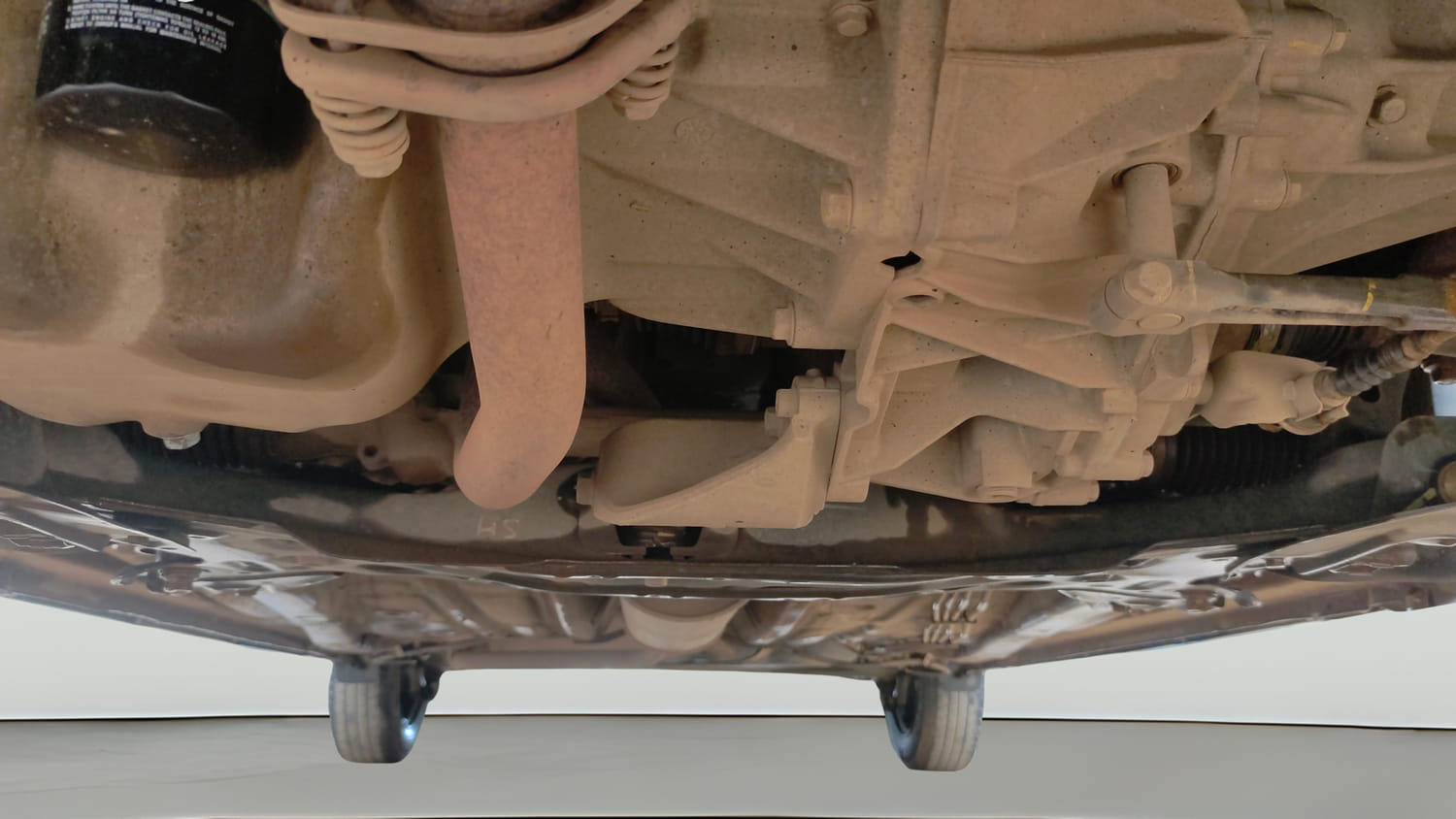 Used 2022 Maruti Suzuki Wagon R ZXi 1.2 Petrol Manual extra FRONT LEFT UNDERBODY VIEW