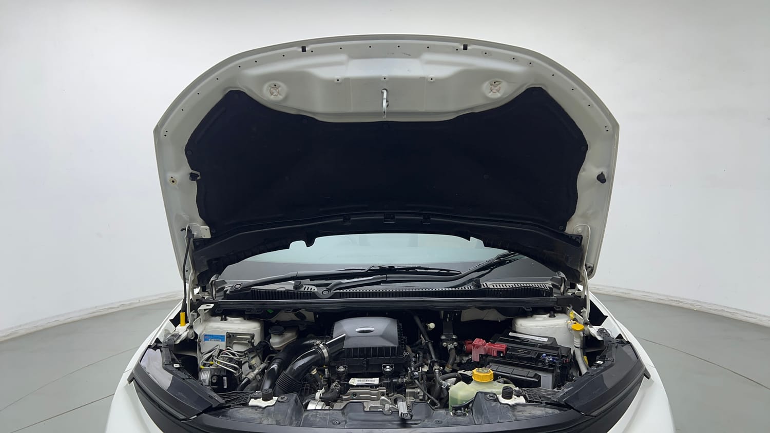 Used 2025 Tata Nexon Pure Plus (S) 1.2 iCNG 6MT Cng Manual engine ENGINE & BONNET OPEN FRONT VIEW