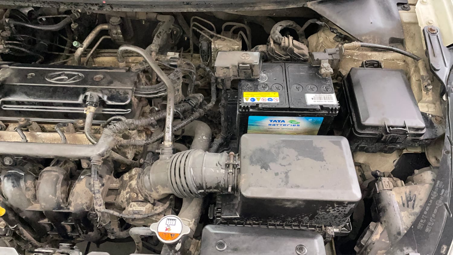 Used 2018 Hyundai Elite i20 Asta 1.2 (O) Petrol Manual engine ENGINE LEFT SIDE VIEW