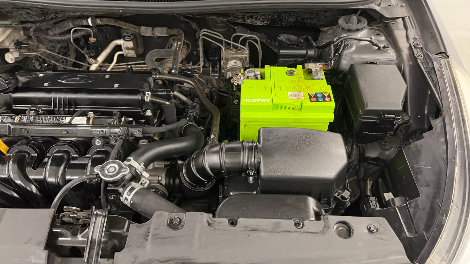 Used 2016 Hyundai Verna 1.6 VTVT SX Petrol Manual engine ENGINE LEFT SIDE VIEW