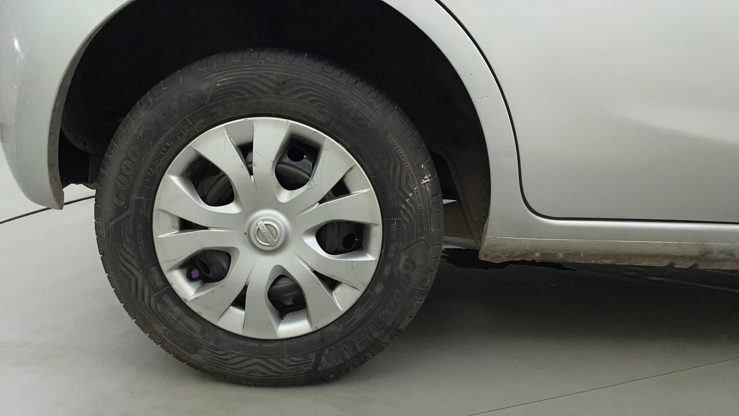 Used 2019 Nissan Micra Active XL (O) Petrol Manual tyres RIGHT REAR TYRE RIM VIEW