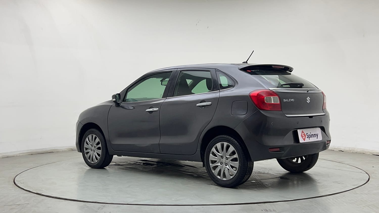 Used 2018 Maruti Suzuki Baleno Zeta 1.2 Petrol Manual exterior LEFT REAR CORNER VIEW