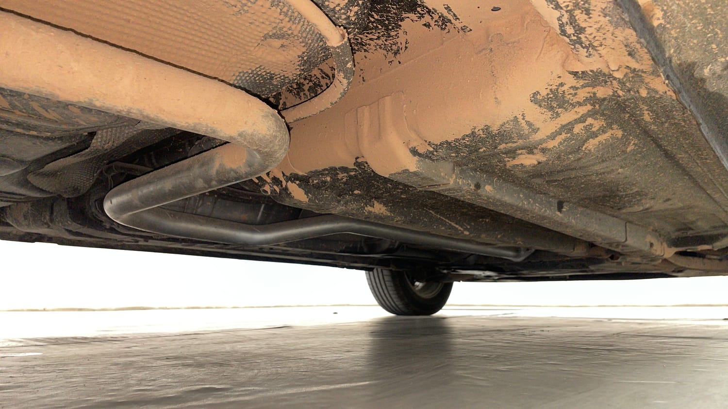 Used 2019 Hyundai Elite i20 Sportz Plus 1.2 CVT Petrol Automatic extra REAR RIGHT UNDERBODY VIEW
