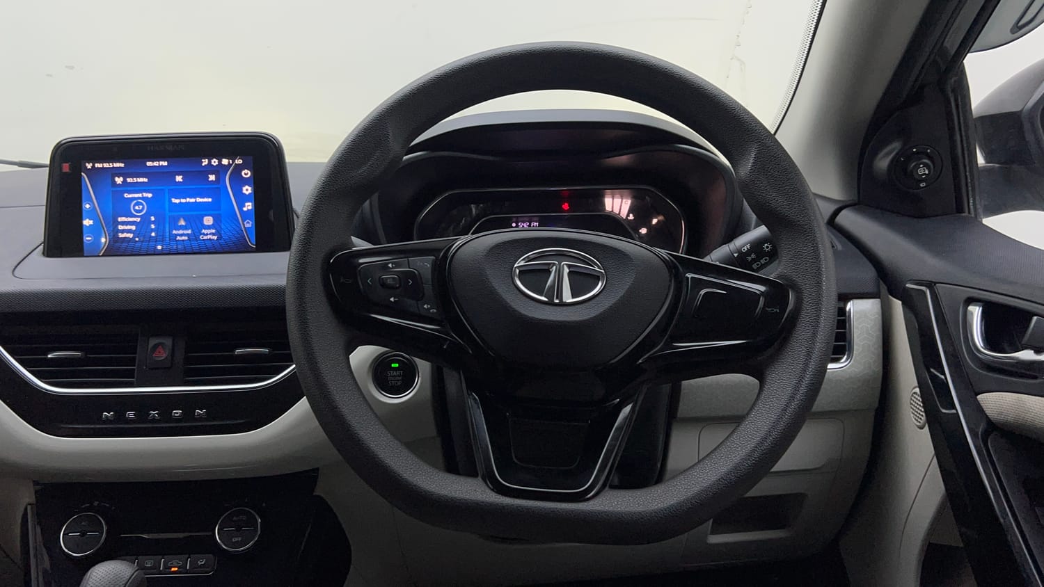 Used 2021 Tata Nexon XZA Plus Petrol Automatic interior STEERING VIEW