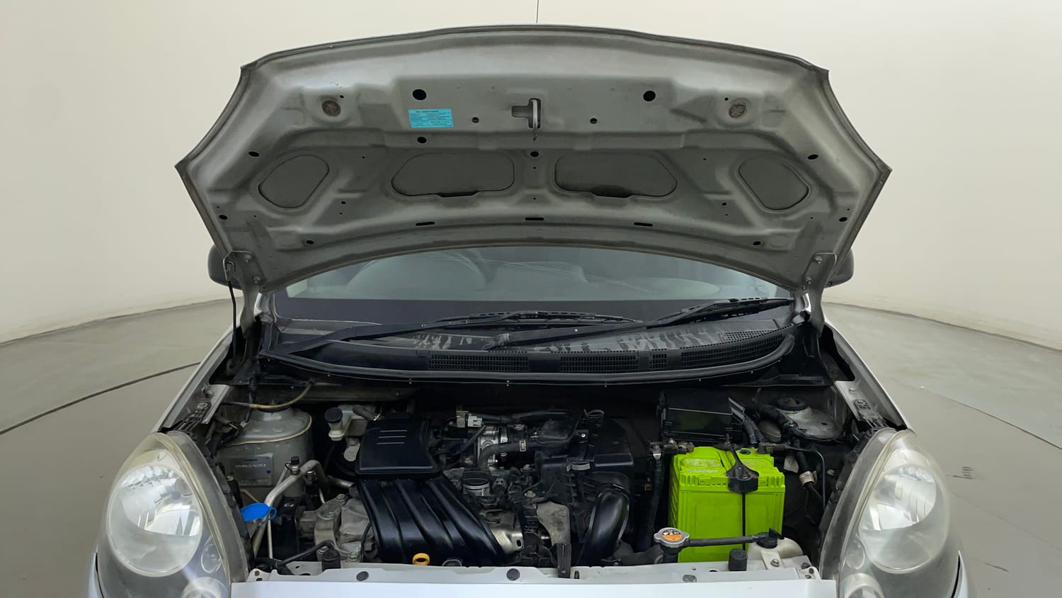 Used 2019 Nissan Micra Active XL (O) Petrol Manual engine ENGINE & BONNET OPEN FRONT VIEW