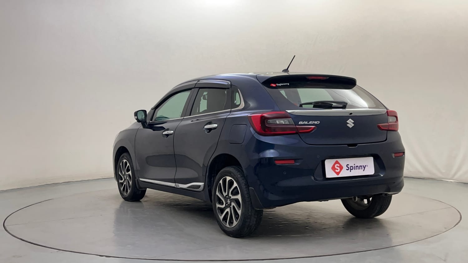 Used 2022 Maruti Suzuki Baleno Alpha MT Petrol Manual exterior LEFT REAR CORNER VIEW