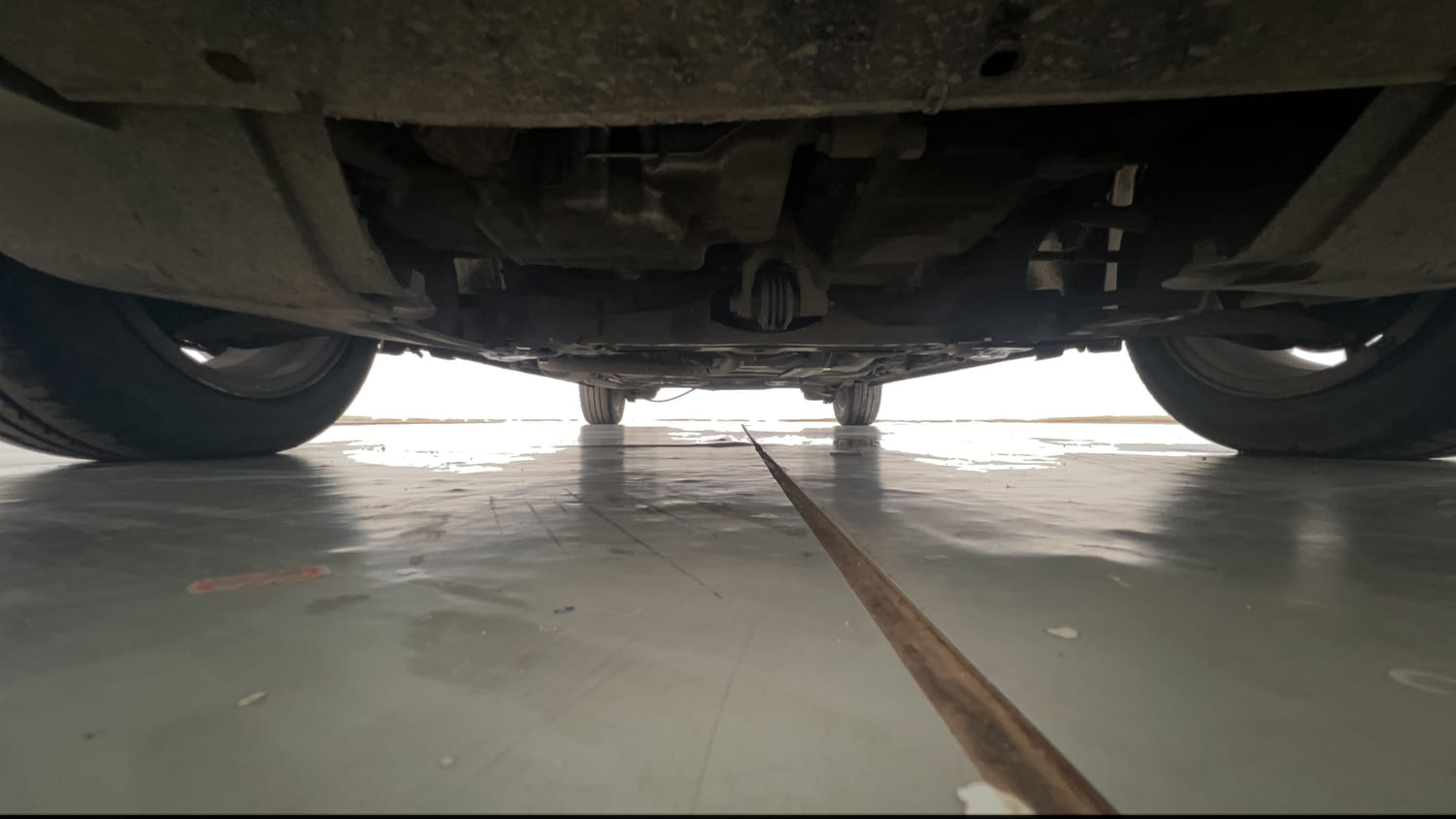 Used 2018 Honda Jazz V Petrol Petrol Manual extra FRONT LEFT UNDERBODY VIEW