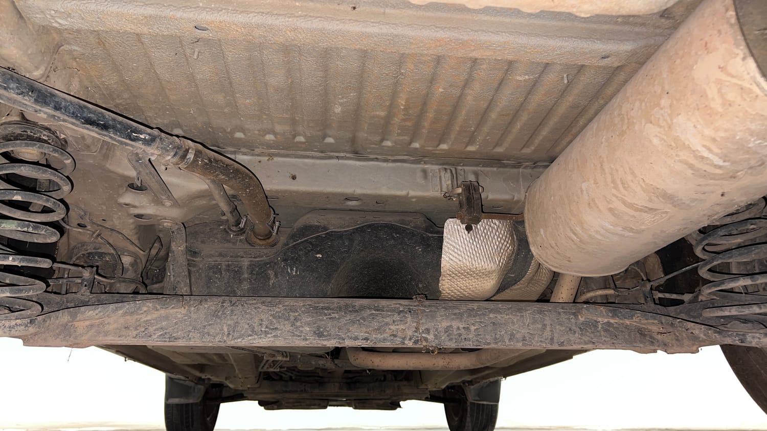 Used 2014 Ford EcoSport Trend 1.5 TDCi Diesel Manual extra REAR UNDERBODY VIEW (TAKEN FROM REAR)