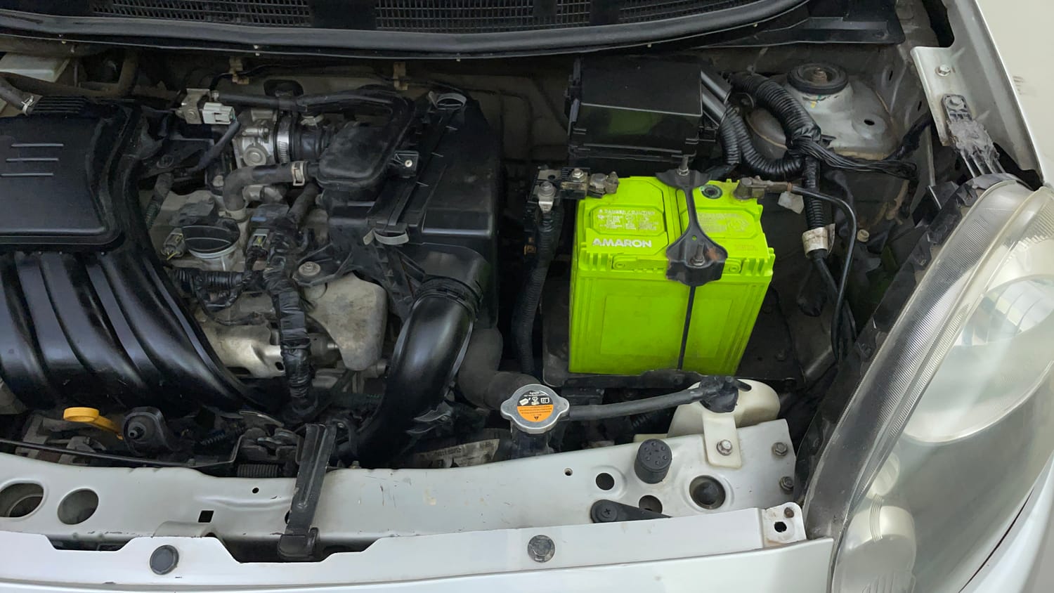 Used 2019 Nissan Micra Active XL (O) Petrol Manual engine ENGINE LEFT SIDE VIEW