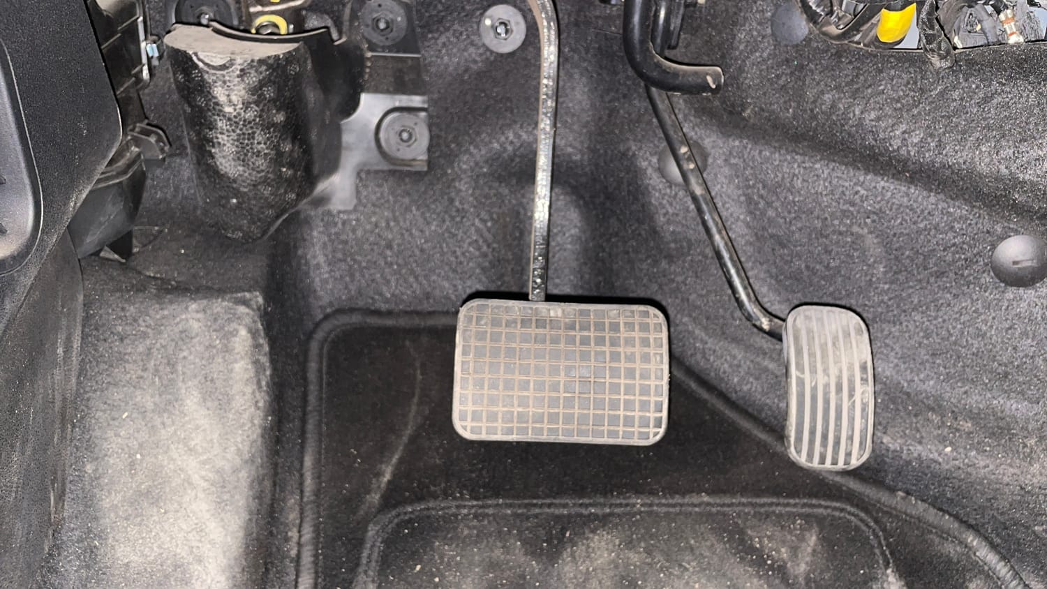 Used 2023 Tata Tiago XTA Petrol Automatic interior PEDALS VIEW