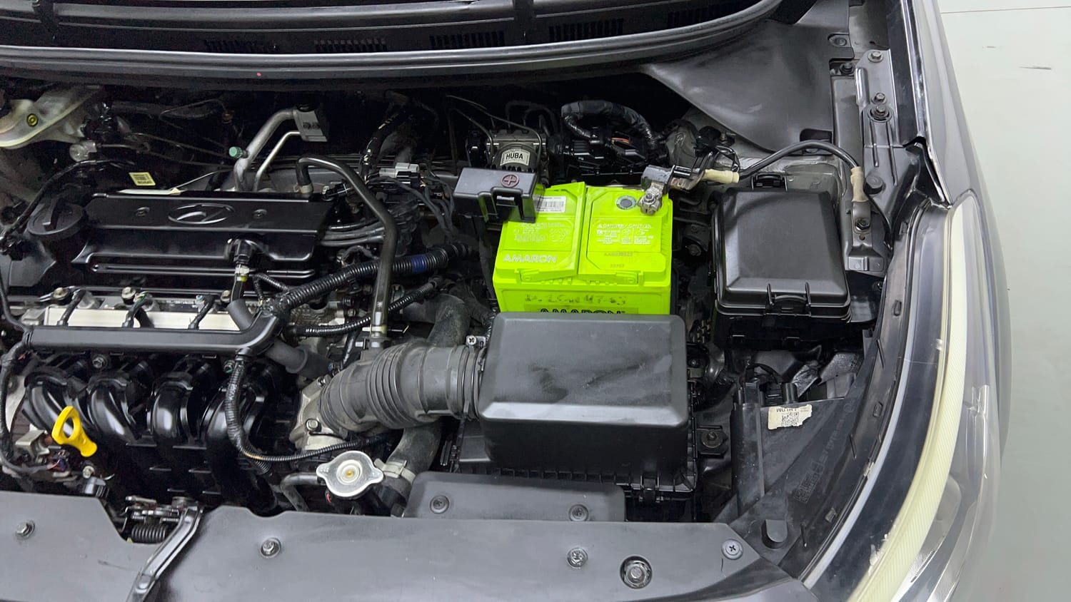 Used 2017 Hyundai Elite i20 Asta 1.2 Petrol Manual engine ENGINE LEFT SIDE VIEW