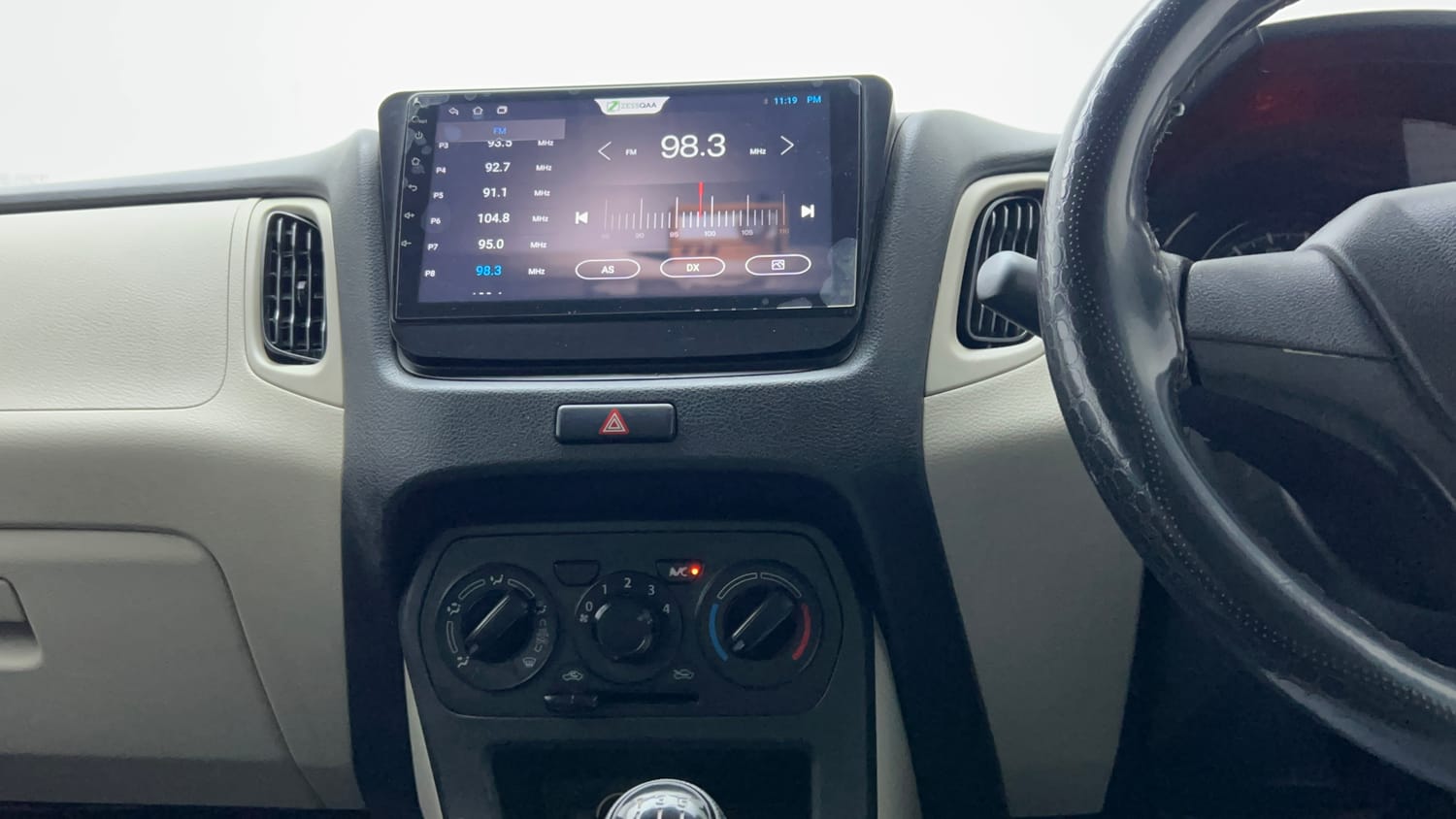 Used 2020 Maruti Suzuki Wagon R LXi 1.0 CNG Cng Manual interior MUSIC SYSTEM & AC CONTROL VIEW