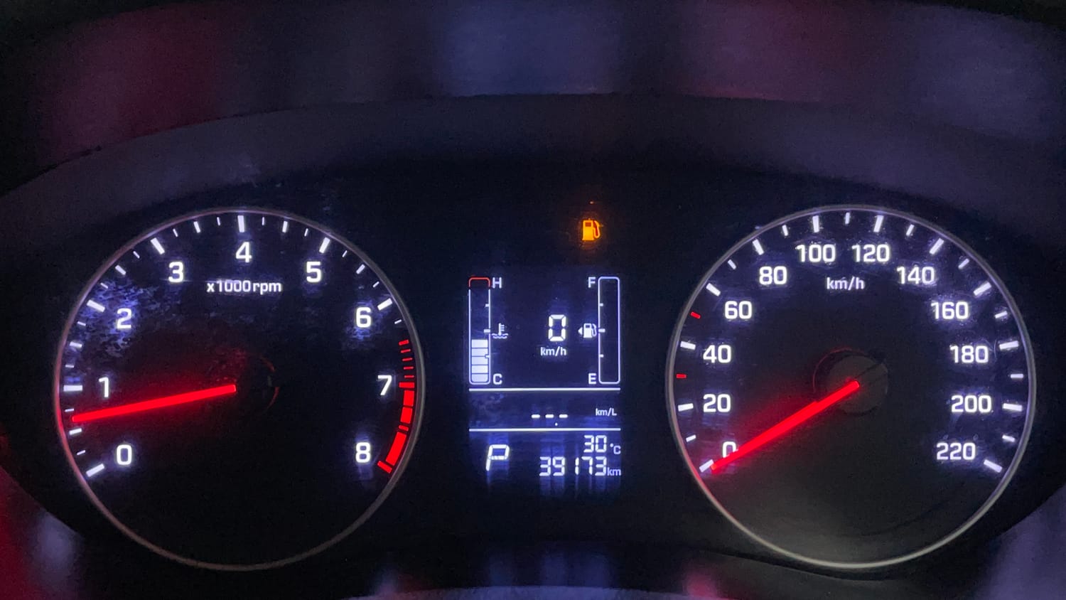 Used 2019 Hyundai Elite i20 Sportz Plus 1.2 CVT Petrol Automatic interior CLUSTERMETER VIEW