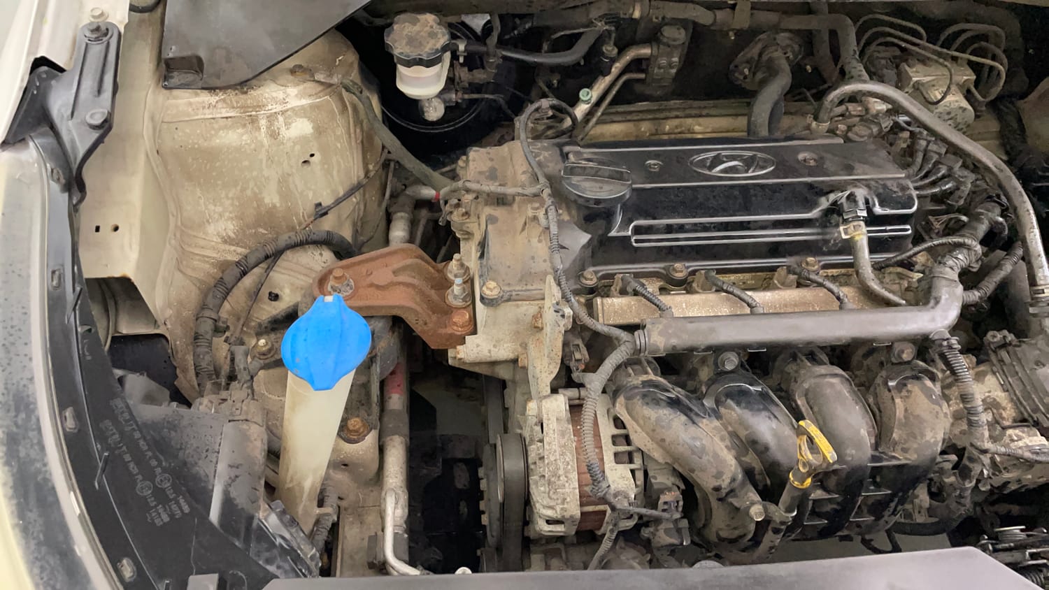 Used 2018 Hyundai Elite i20 Asta 1.2 (O) Petrol Manual engine ENGINE RIGHT SIDE VIEW