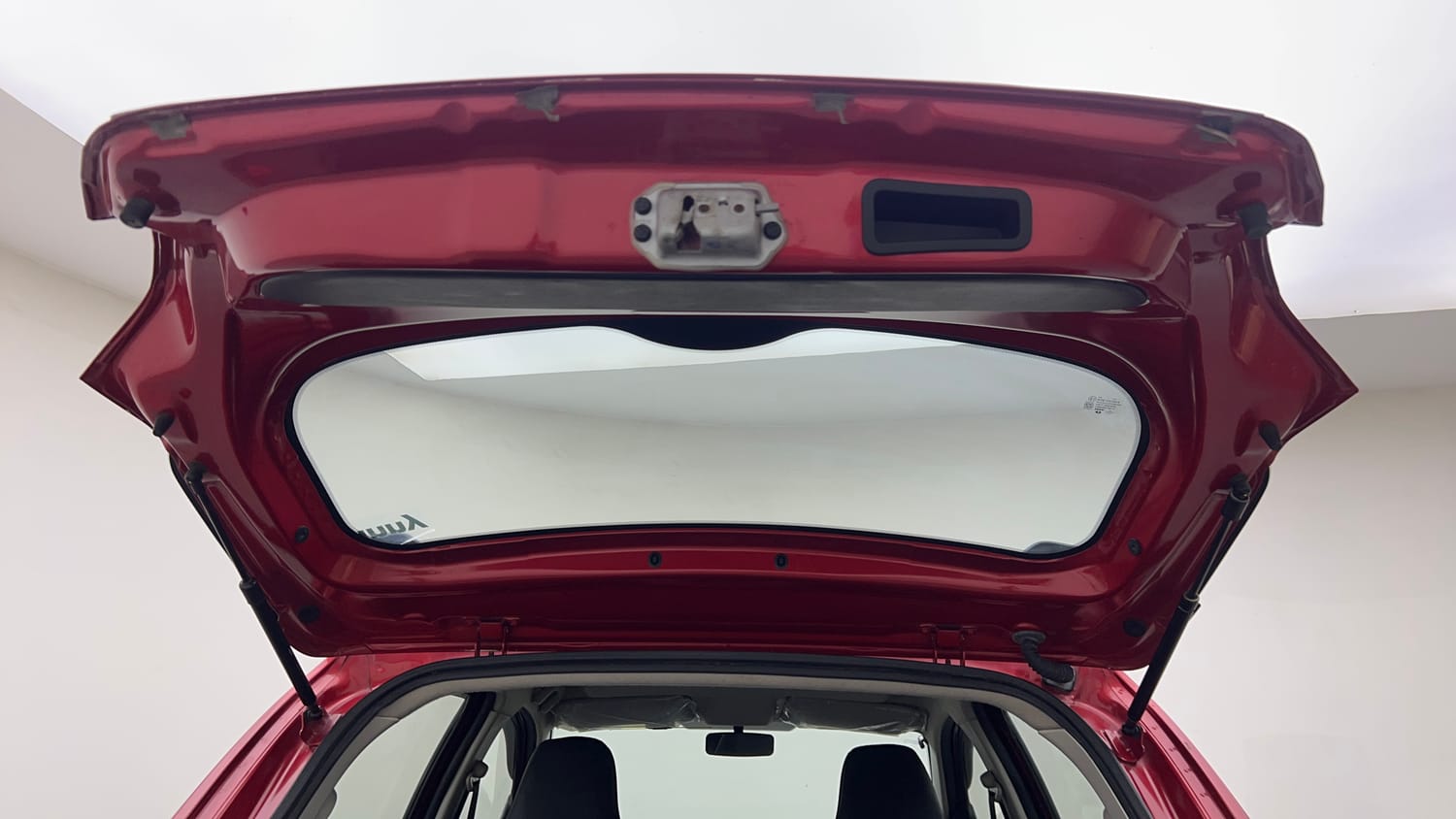 Used 2019 Tata Tiago Revotron XE Petrol Manual interior DICKY DOOR OPEN VIEW
