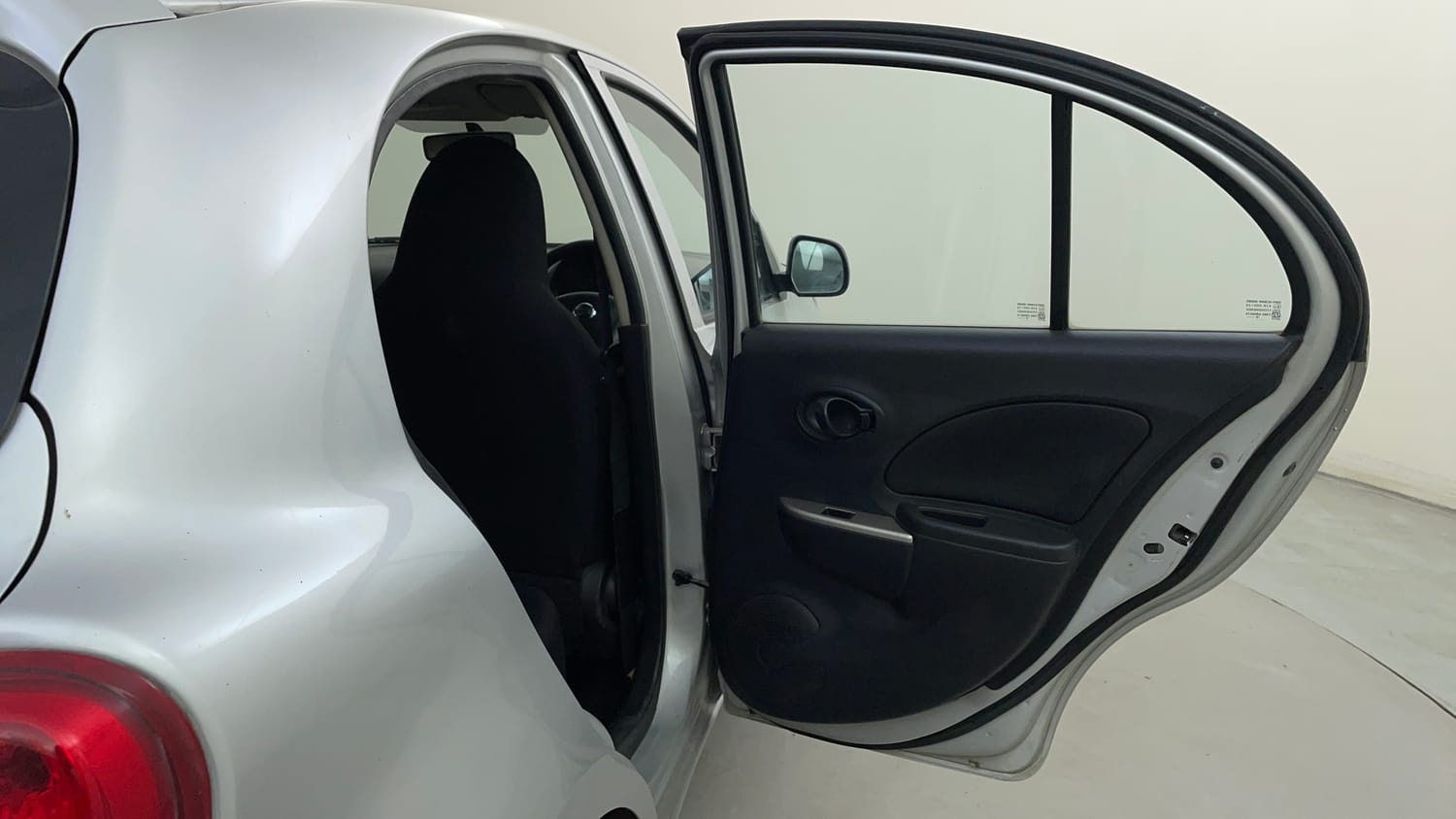 Used 2019 Nissan Micra Active XL (O) Petrol Manual interior RIGHT REAR DOOR OPEN VIEW