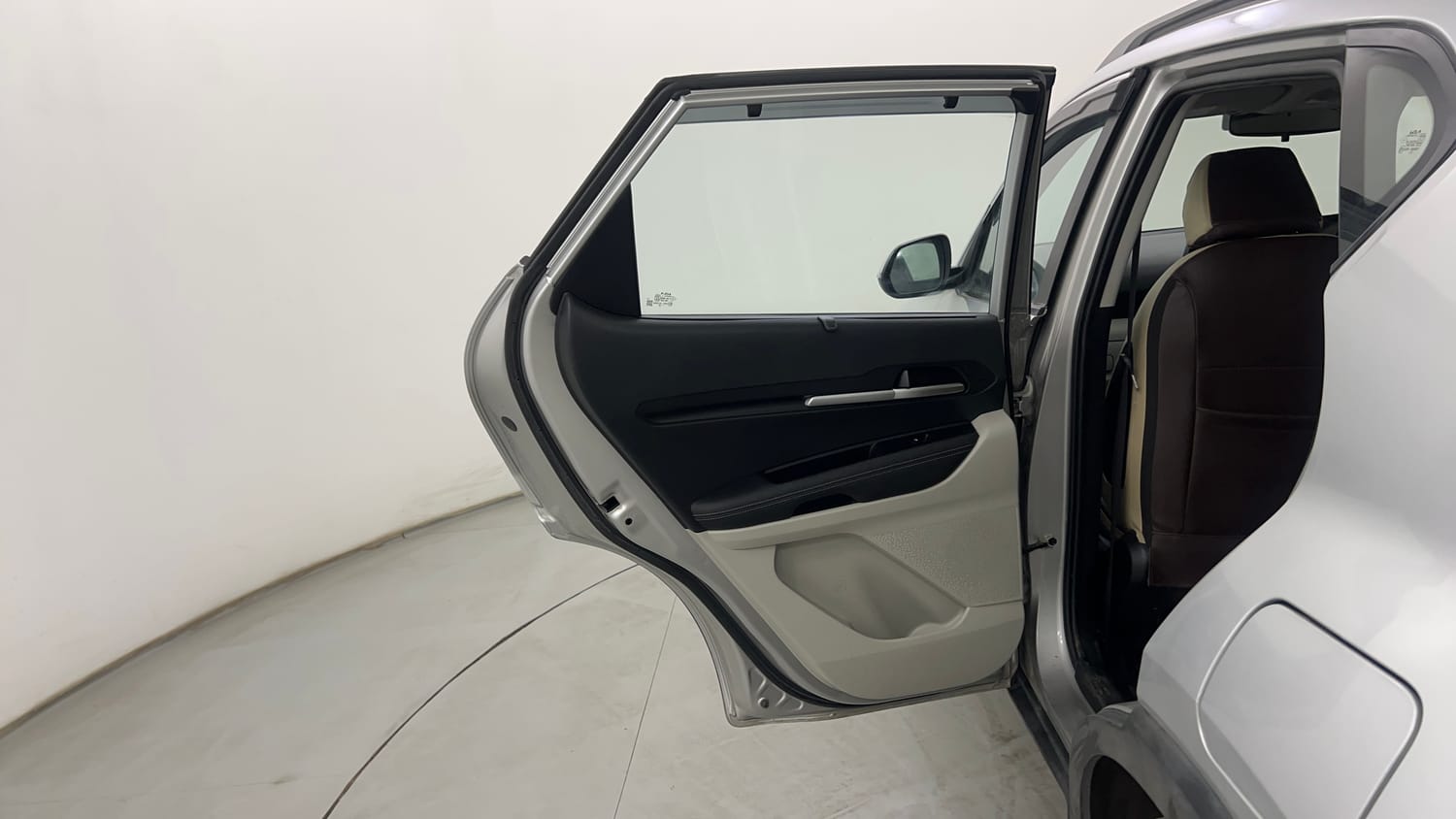 Used 2023 Kia Sonet HTX 1.0 DCT Petrol Automatic interior LEFT REAR DOOR OPEN VIEW