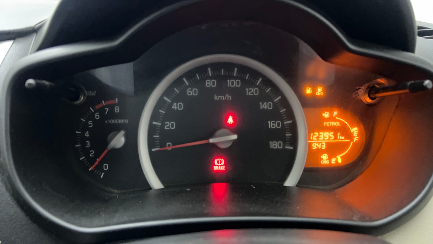 Used 2019 Maruti Suzuki Celerio VXi (O) CNG Cng Manual interior CLUSTERMETER VIEW
