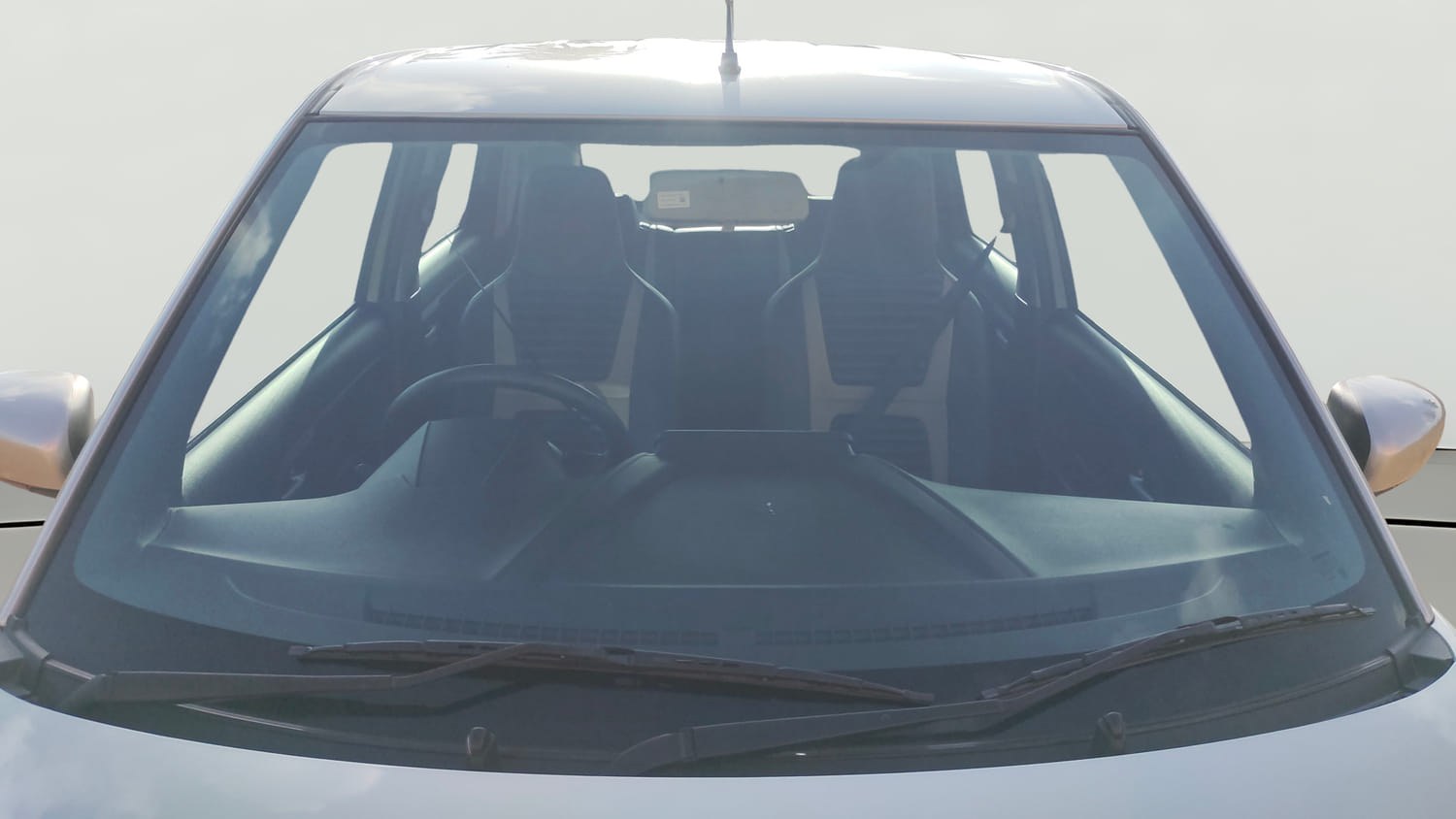 Used 2022 Maruti Suzuki Wagon R ZXi 1.2 Petrol Manual exterior FRONT WINDSHIELD VIEW