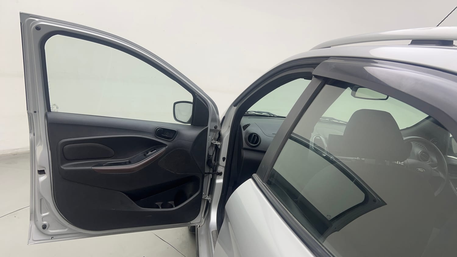 Used 2020 Ford Freestyle Titanium Plus 1.2 Ti-VCT Petrol Manual interior LEFT FRONT DOOR OPEN VIEW