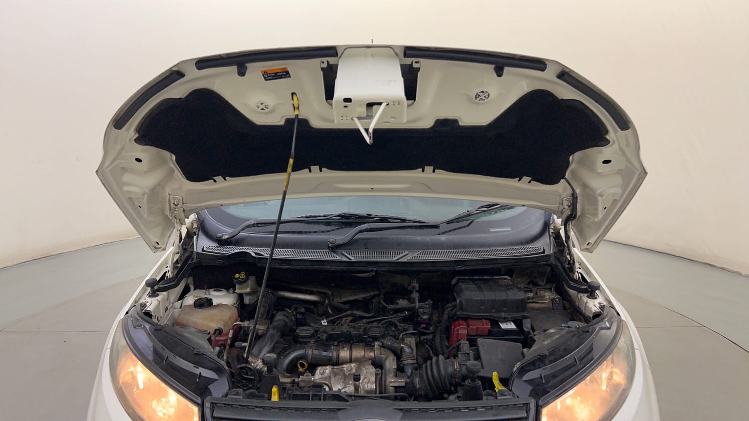 Used 2014 Ford EcoSport Trend 1.5 TDCi Diesel Manual engine ENGINE & BONNET OPEN FRONT VIEW