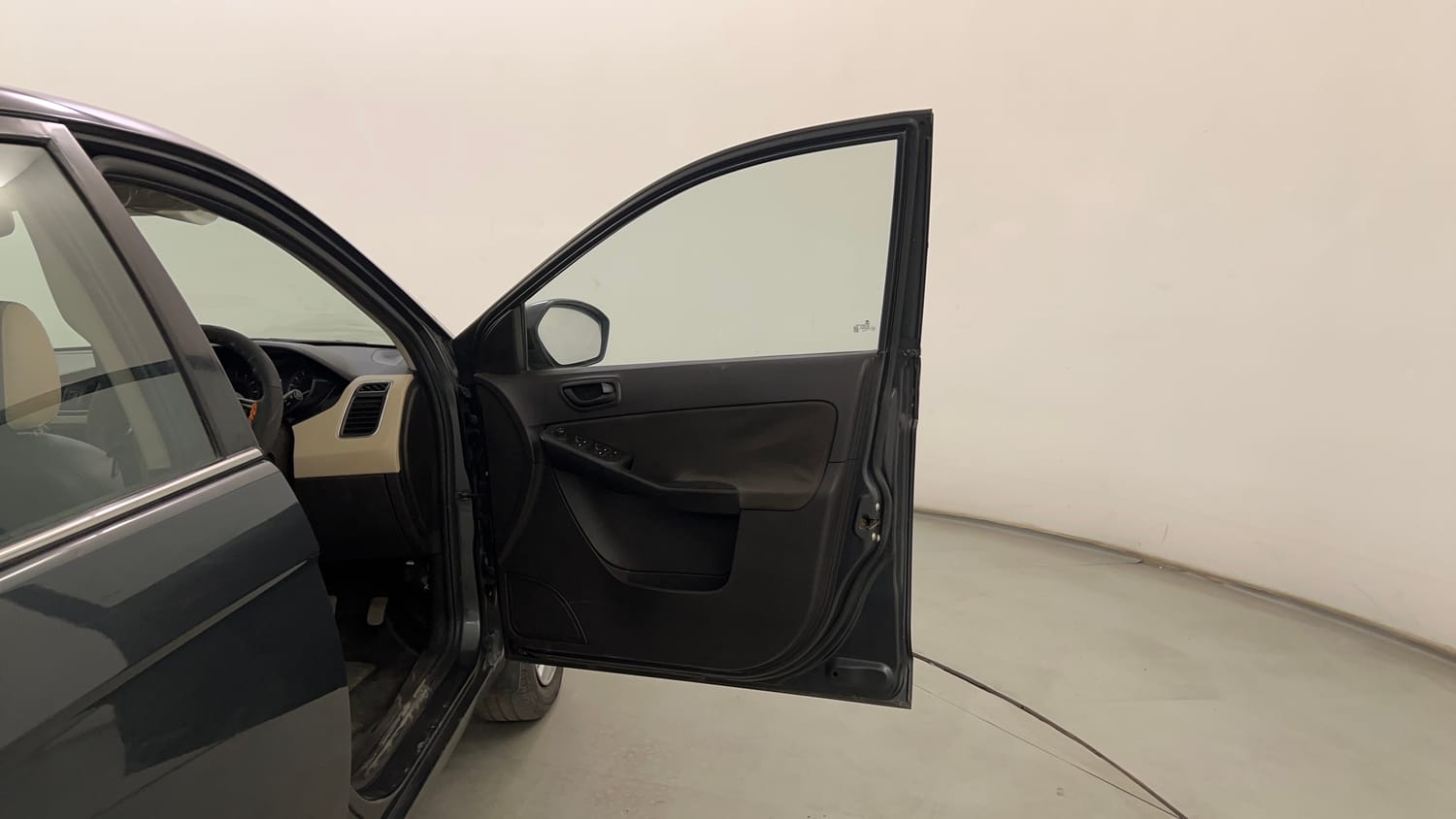 Used 2015 Tata Zest XMS Petrol Petrol Manual interior RIGHT FRONT DOOR OPEN VIEW