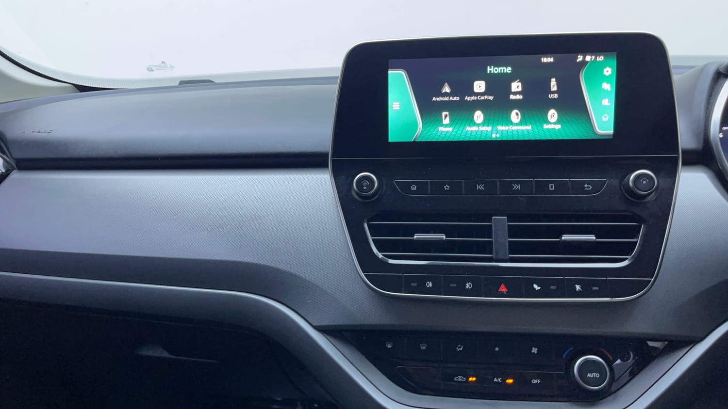 Used 2021 Tata Harrier XZA Plus Dark Edition Diesel Automatic interior MUSIC SYSTEM & AC CONTROL VIEW