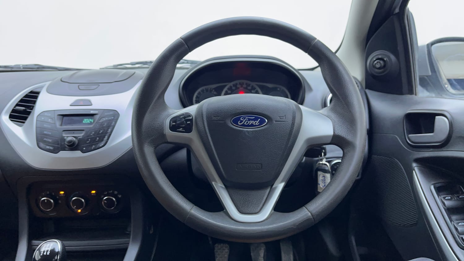 Used 2017 Ford Figo Trend 1.2 Ti-VCT Petrol Manual interior STEERING VIEW
