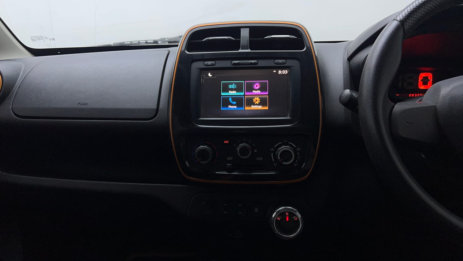 Used 2020 Renault Kwid CLIMBER 1.0 AMT Petrol Automatic top_features Integrated (in-dash) music system