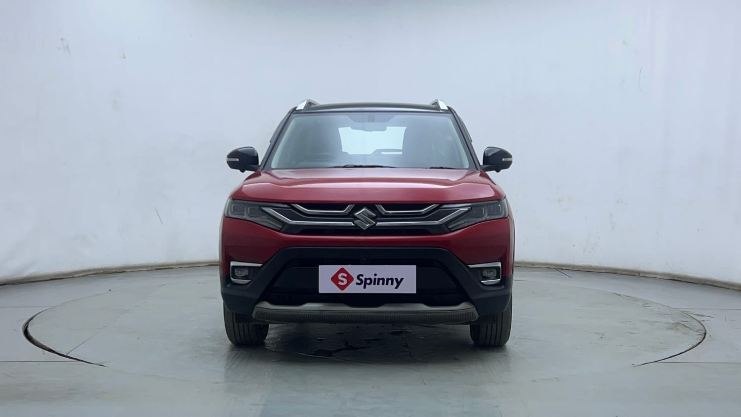 Used 2024 Maruti Suzuki Brezza Zxi Plus Dual Tone Petrol Manual exterior FRONT VIEW