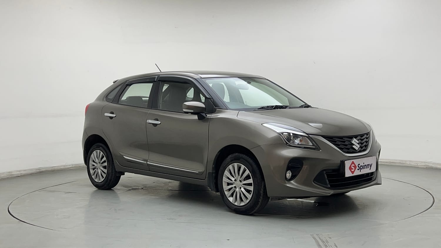 Used 2021 Maruti Suzuki Baleno Delta Petrol Manual exterior RIGHT FRONT CORNER VIEW
