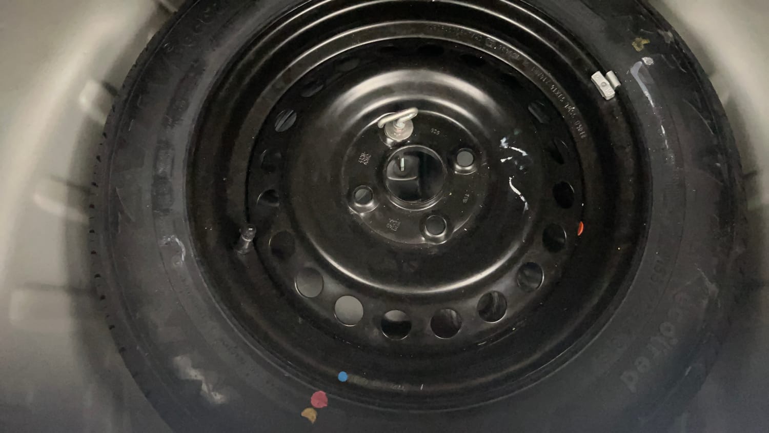 Used 2023 Maruti Suzuki S-Presso VXi Petrol Manual tyres SPARE TYRE VIEW