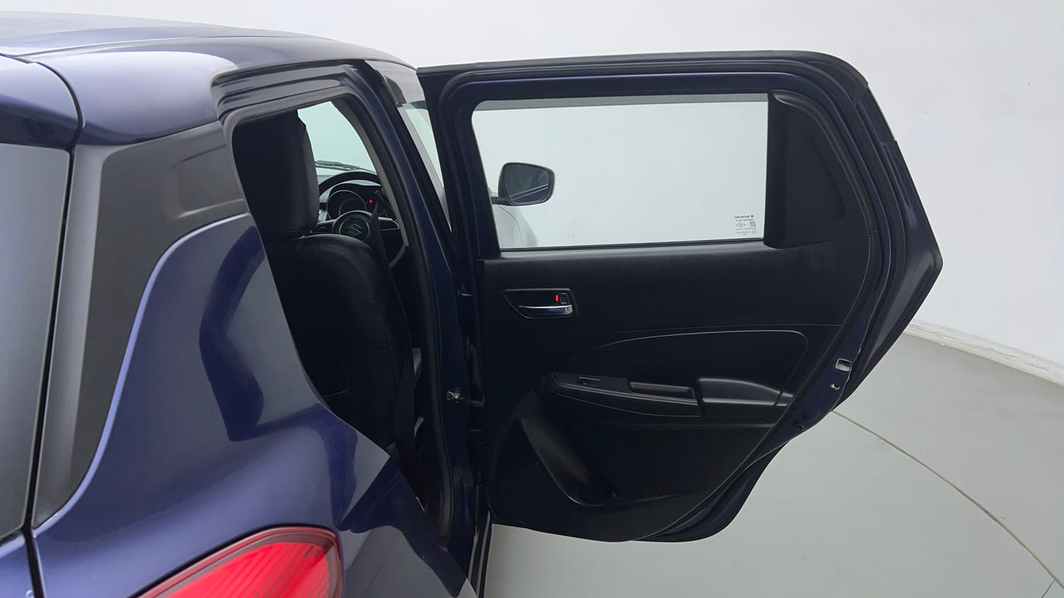 Used 2019 Maruti Suzuki Swift ZXi Petrol Manual interior RIGHT REAR DOOR OPEN VIEW