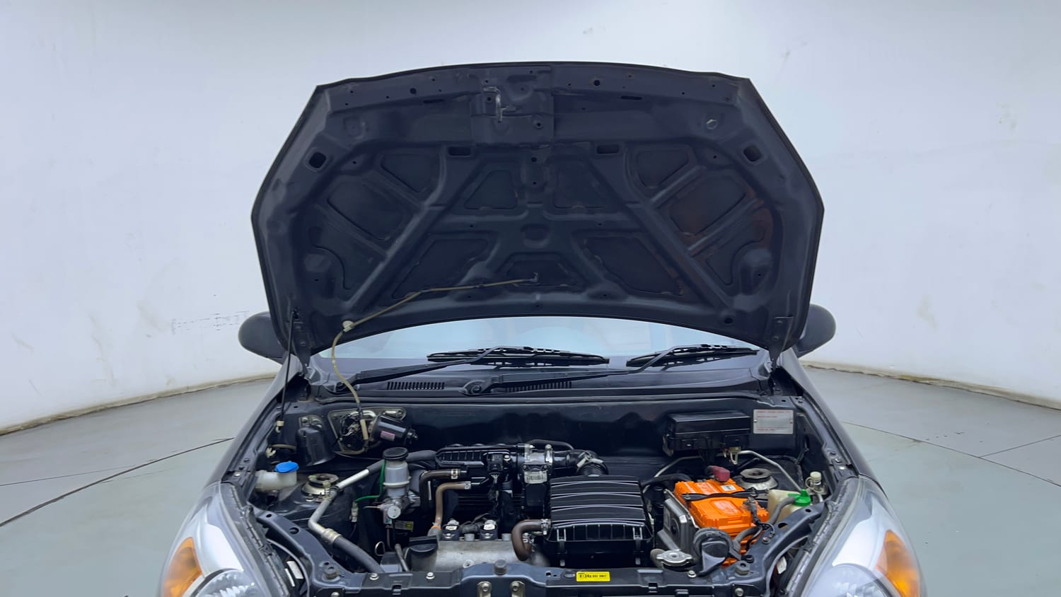 Used 2018 Maruti Suzuki Alto 800 LXi (O) Petrol Manual engine ENGINE & BONNET OPEN FRONT VIEW