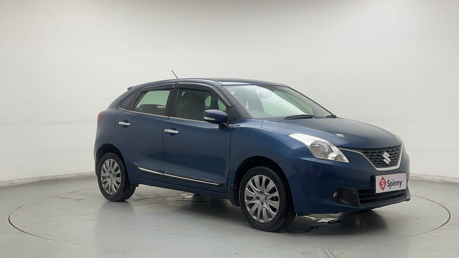 Used 2018 Maruti Suzuki Baleno Zeta 1.2 Petrol Manual exterior RIGHT FRONT CORNER VIEW