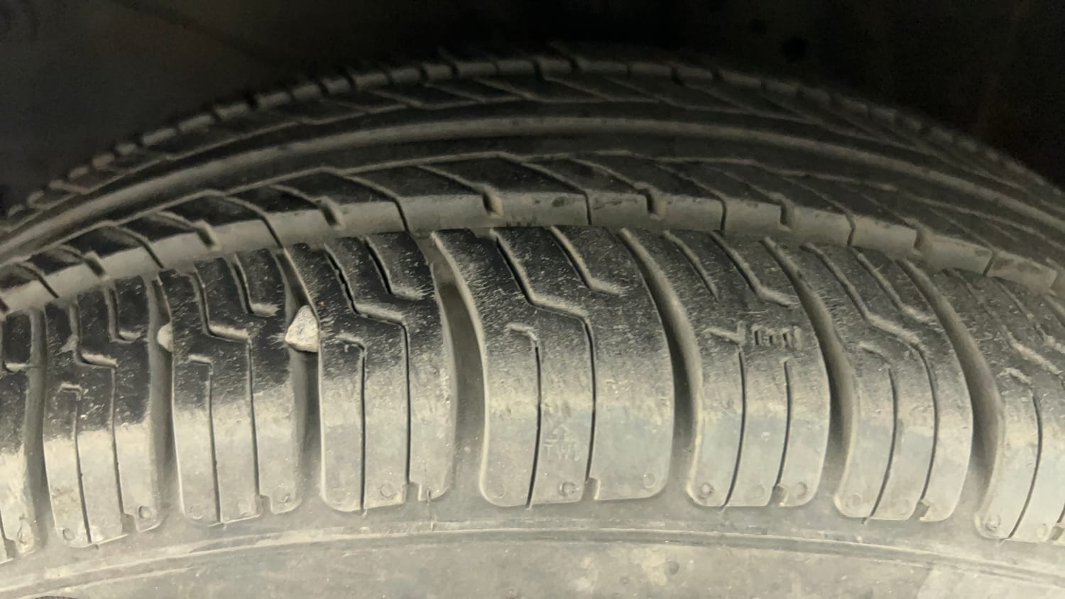 Used 2017 Honda Brio S MT Petrol Manual tyres LEFT FRONT TYRE TREAD VIEW
