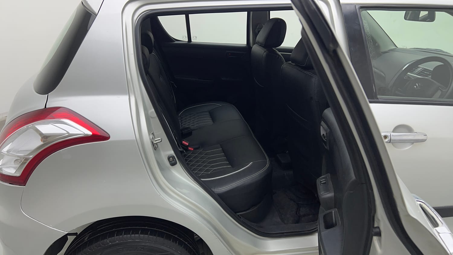 Used 2017 Maruti Suzuki Swift Lxi (O) Petrol Manual interior RIGHT SIDE REAR DOOR CABIN VIEW