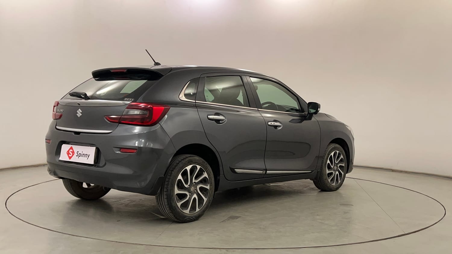 Used 2022 Maruti Suzuki Baleno Alpha MT Petrol Manual exterior RIGHT REAR CORNER VIEW