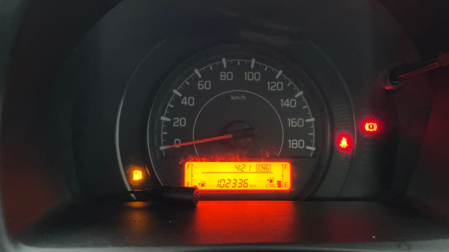 Used 2020 Maruti Suzuki Wagon R LXi 1.0 CNG Cng Manual interior CLUSTERMETER VIEW