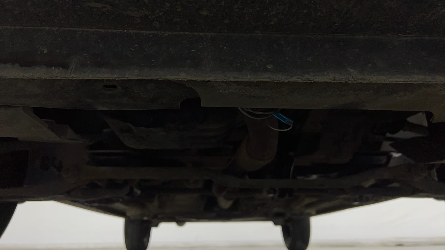 Used 2019 Tata Tiago Revotron XE Petrol Manual extra FRONT LEFT UNDERBODY VIEW