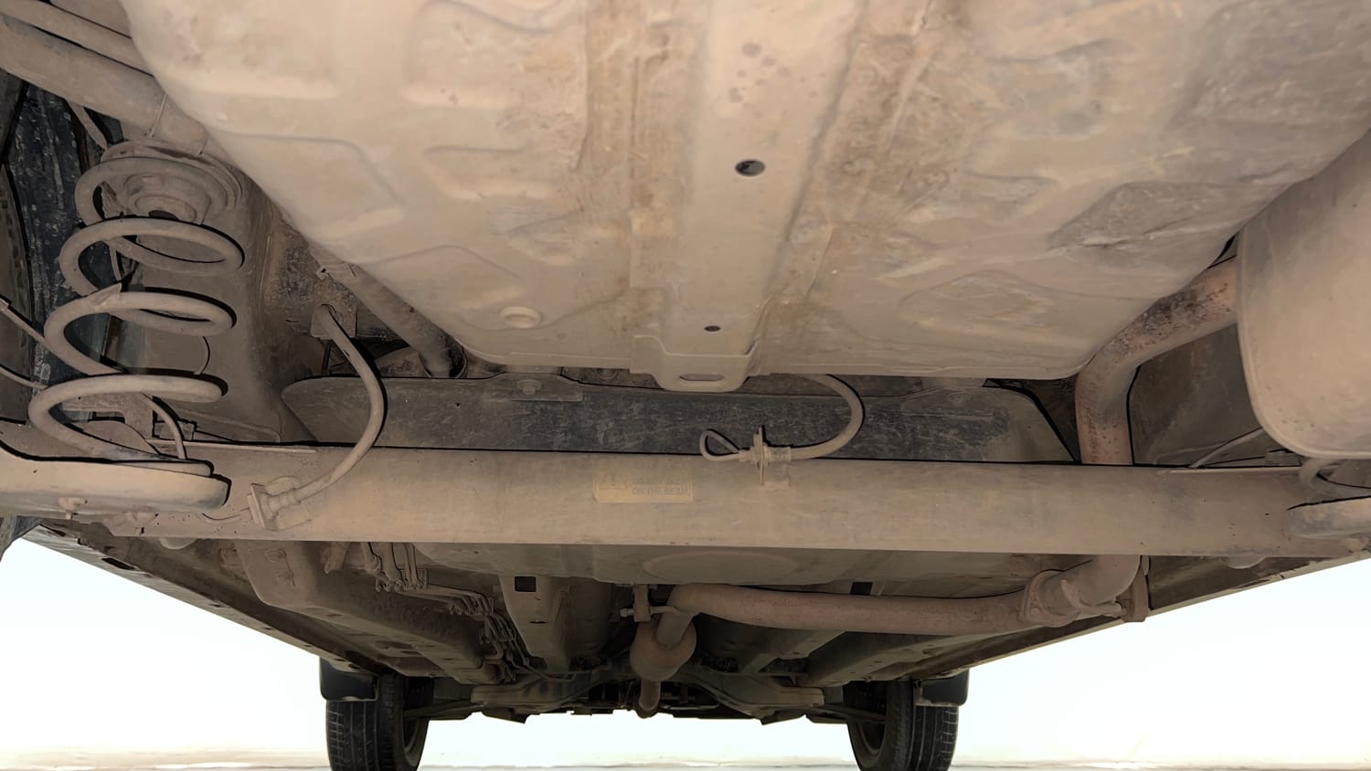 Used 2022 Tata Nexon XMA (S) Petrol Automatic extra REAR UNDERBODY VIEW (TAKEN FROM REAR)