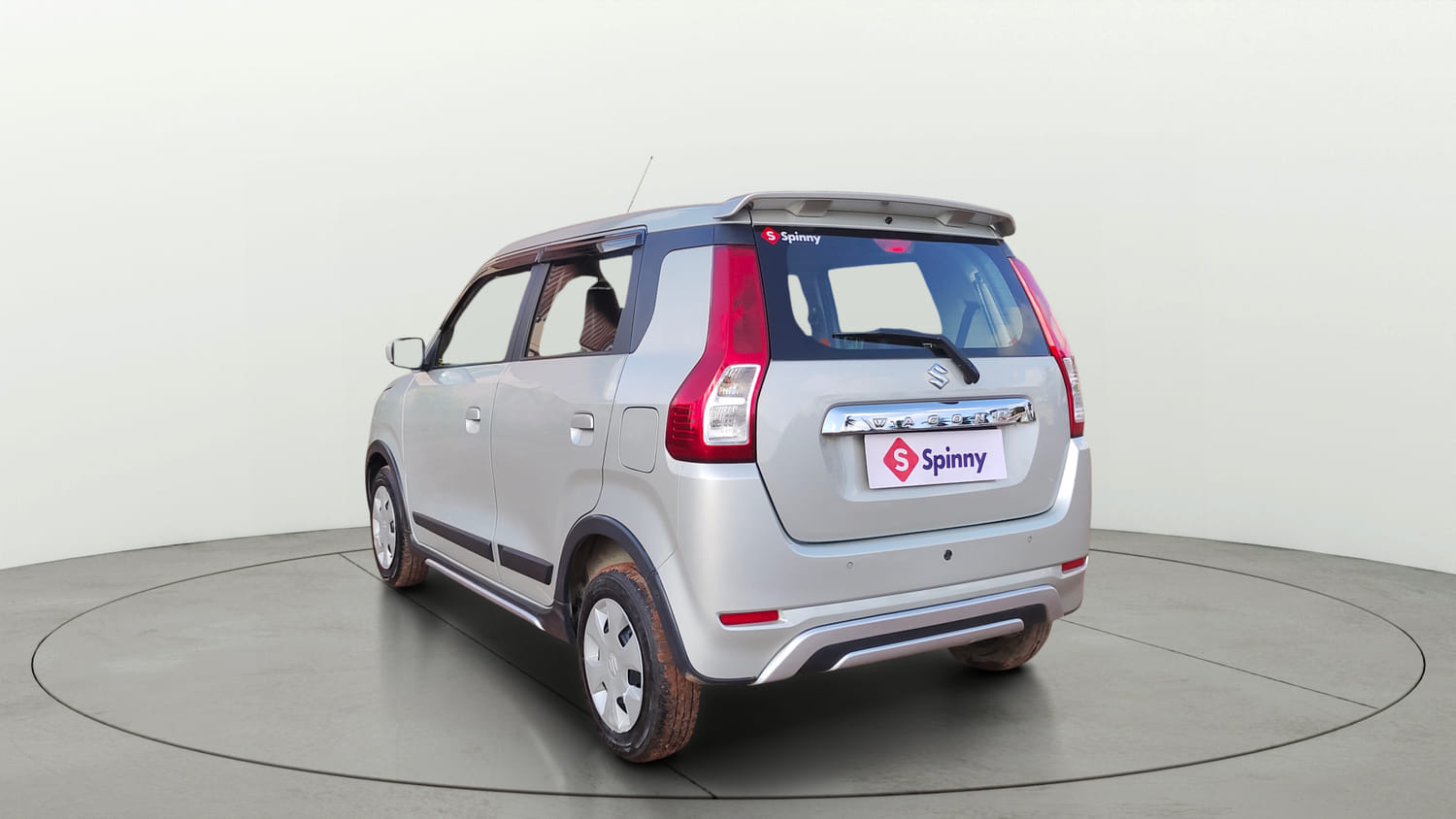 Used 2022 Maruti Suzuki Wagon R ZXi 1.2 Petrol Manual exterior LEFT REAR CORNER VIEW