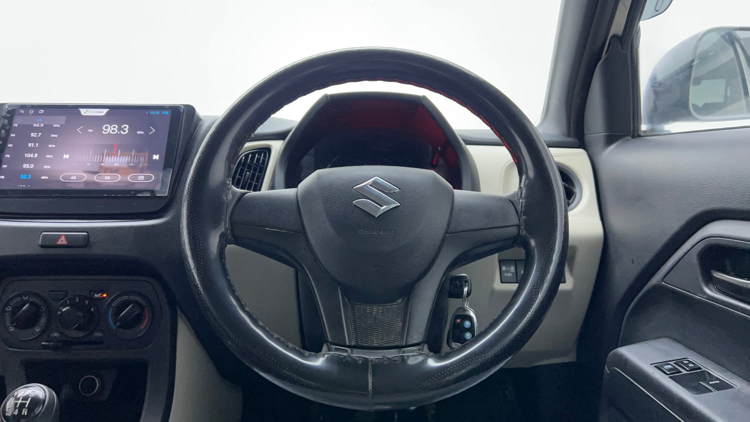 Used 2020 Maruti Suzuki Wagon R LXi 1.0 CNG Cng Manual interior STEERING VIEW