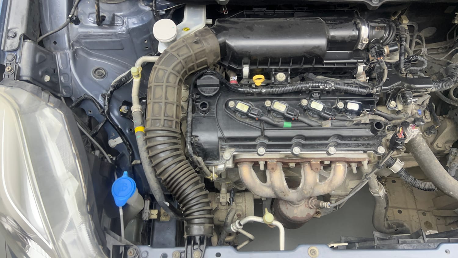 Used 2018 Maruti Suzuki Baleno Zeta 1.2 Petrol Manual engine ENGINE RIGHT SIDE VIEW